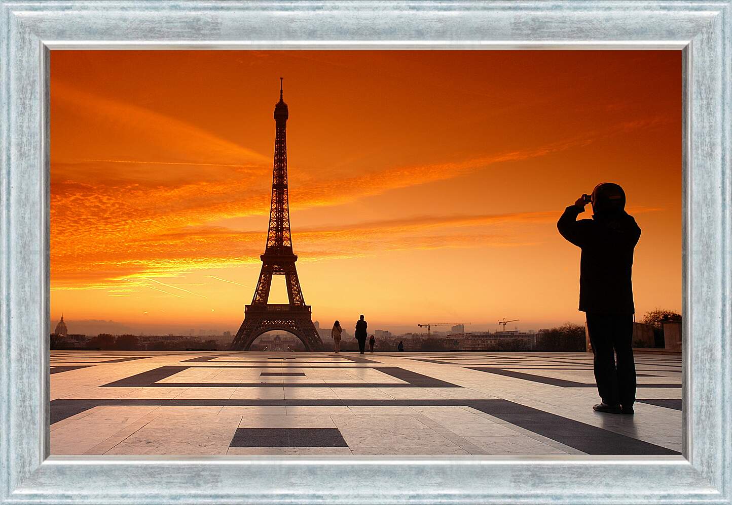 Картина в раме - Париж
