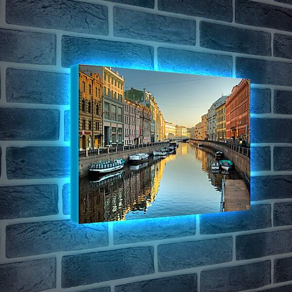 Лайтбокс световая панель - Канал в Санкт-Петербурге
