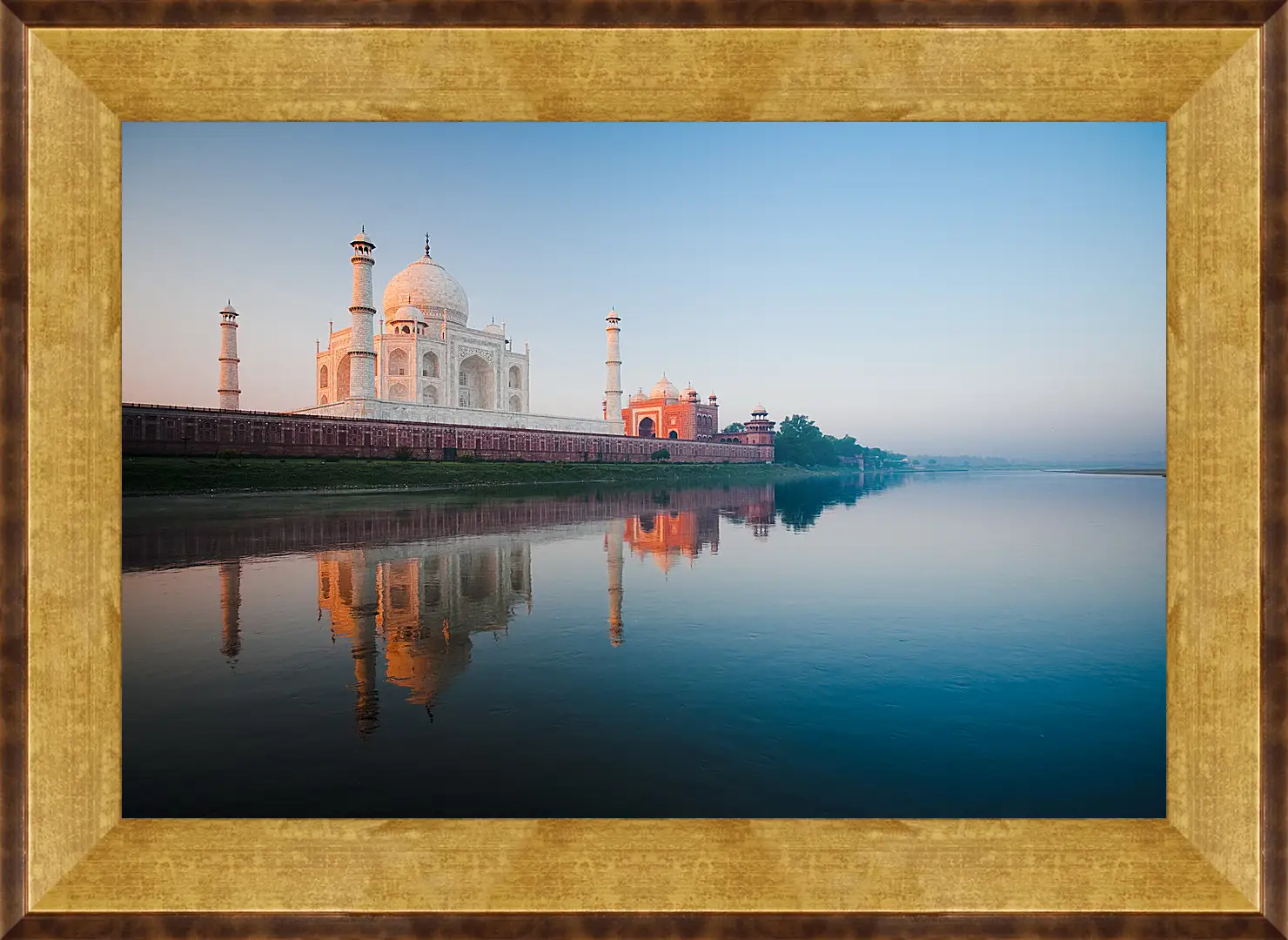 Картина в раме - Taj Mahal