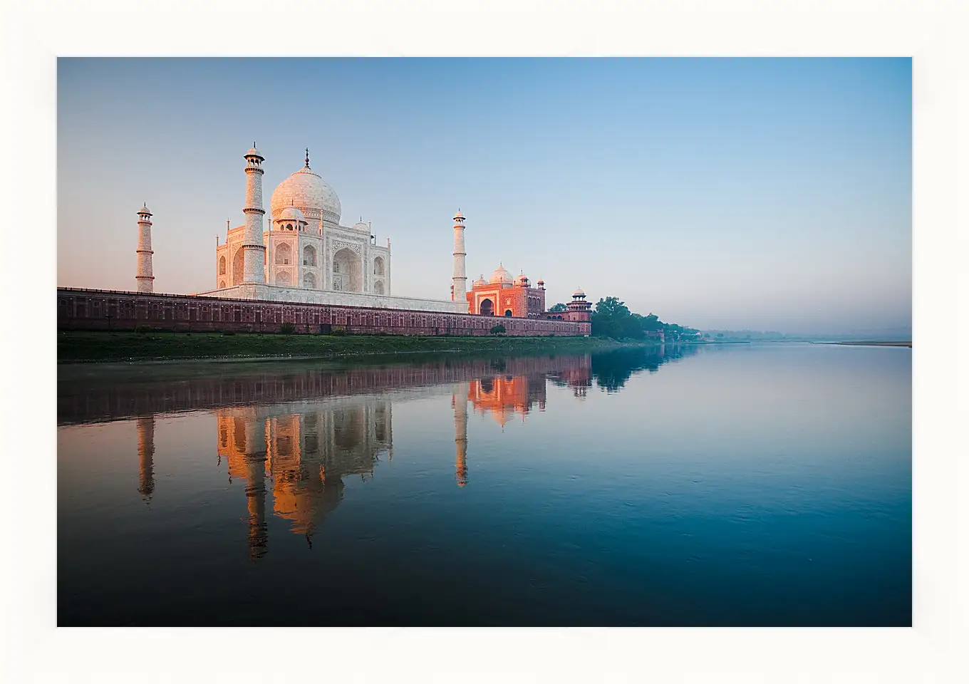 Картина в раме - Taj Mahal