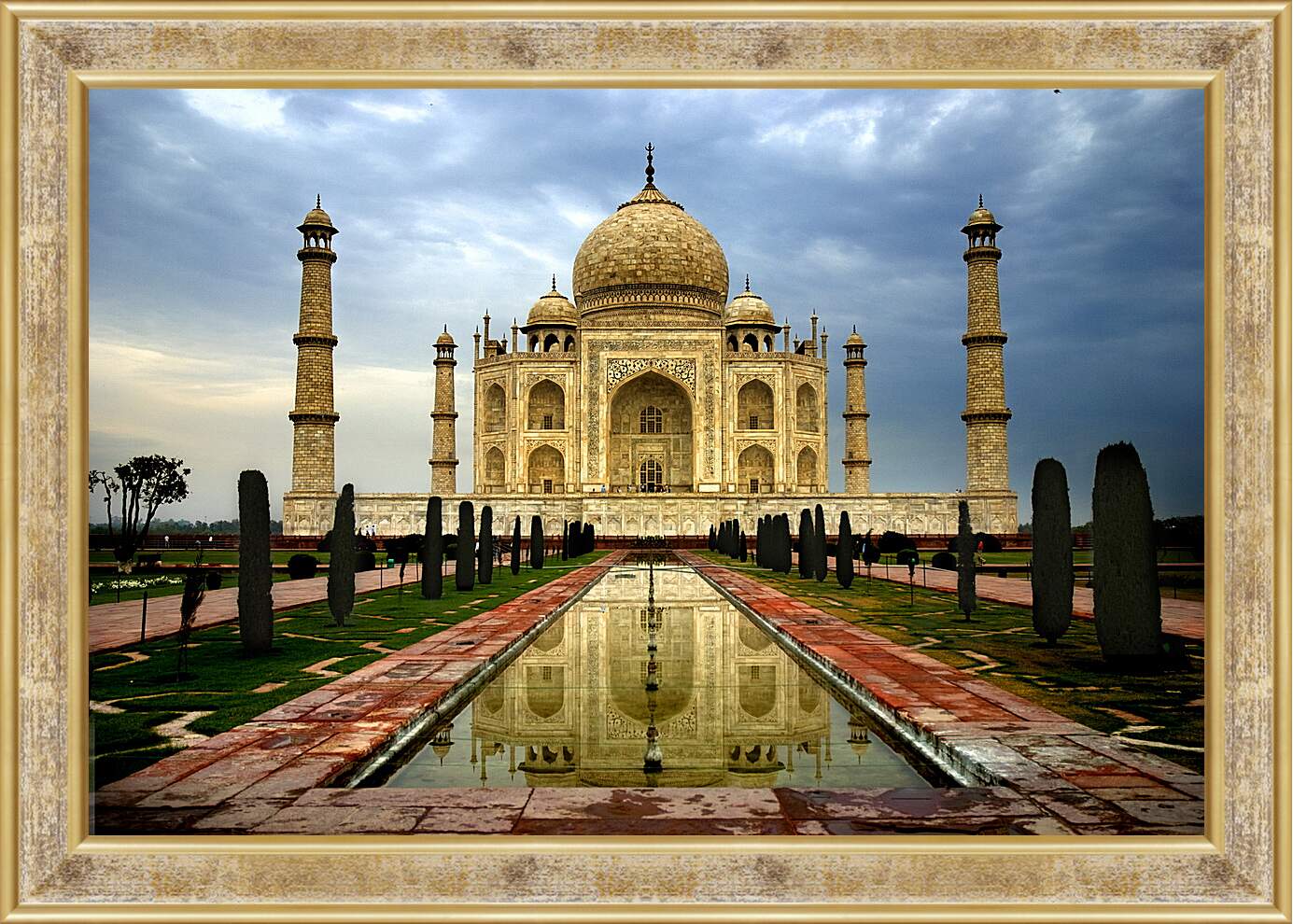 Картина в раме - Taj Mahal