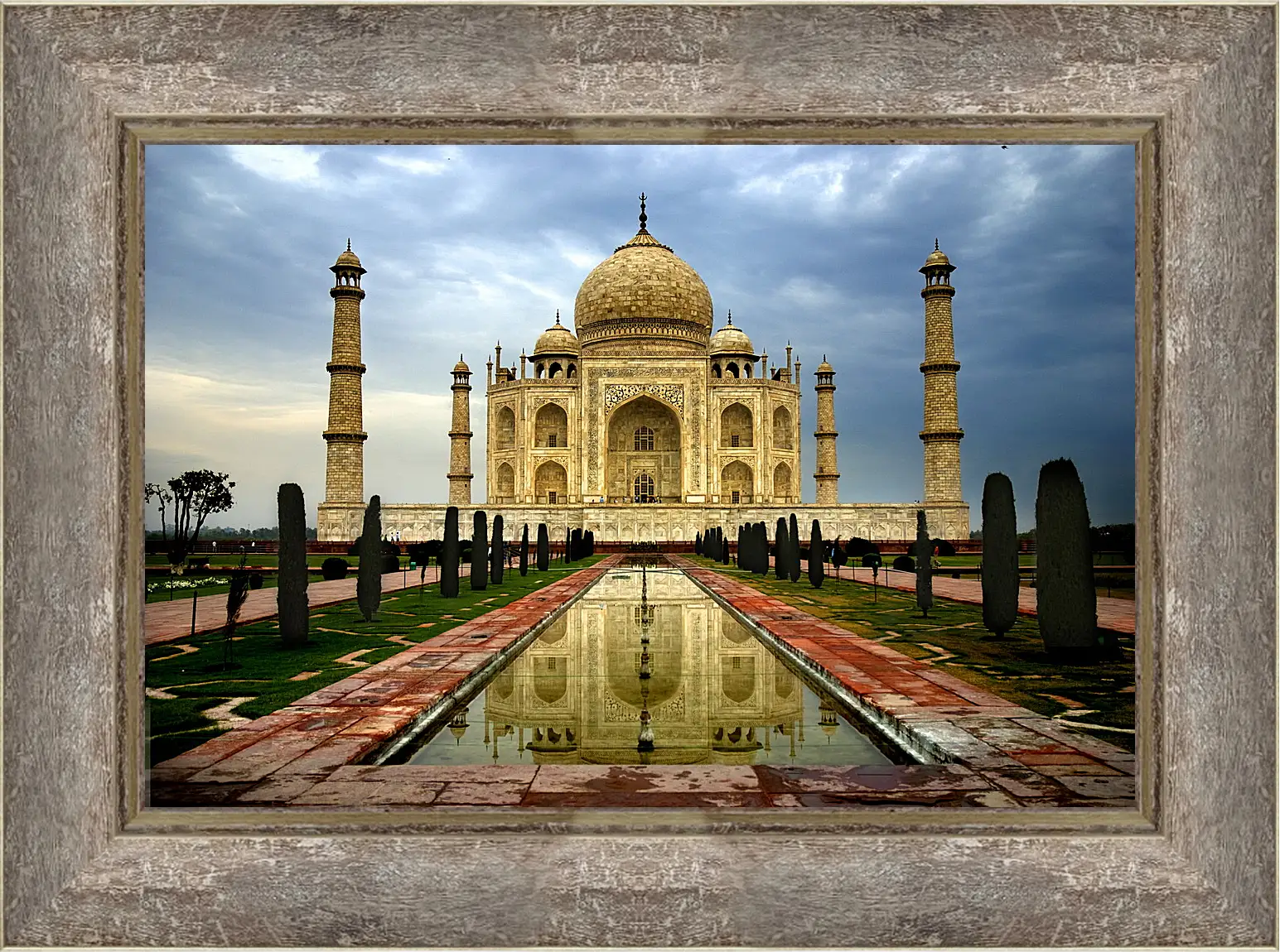 Картина в раме - Taj Mahal