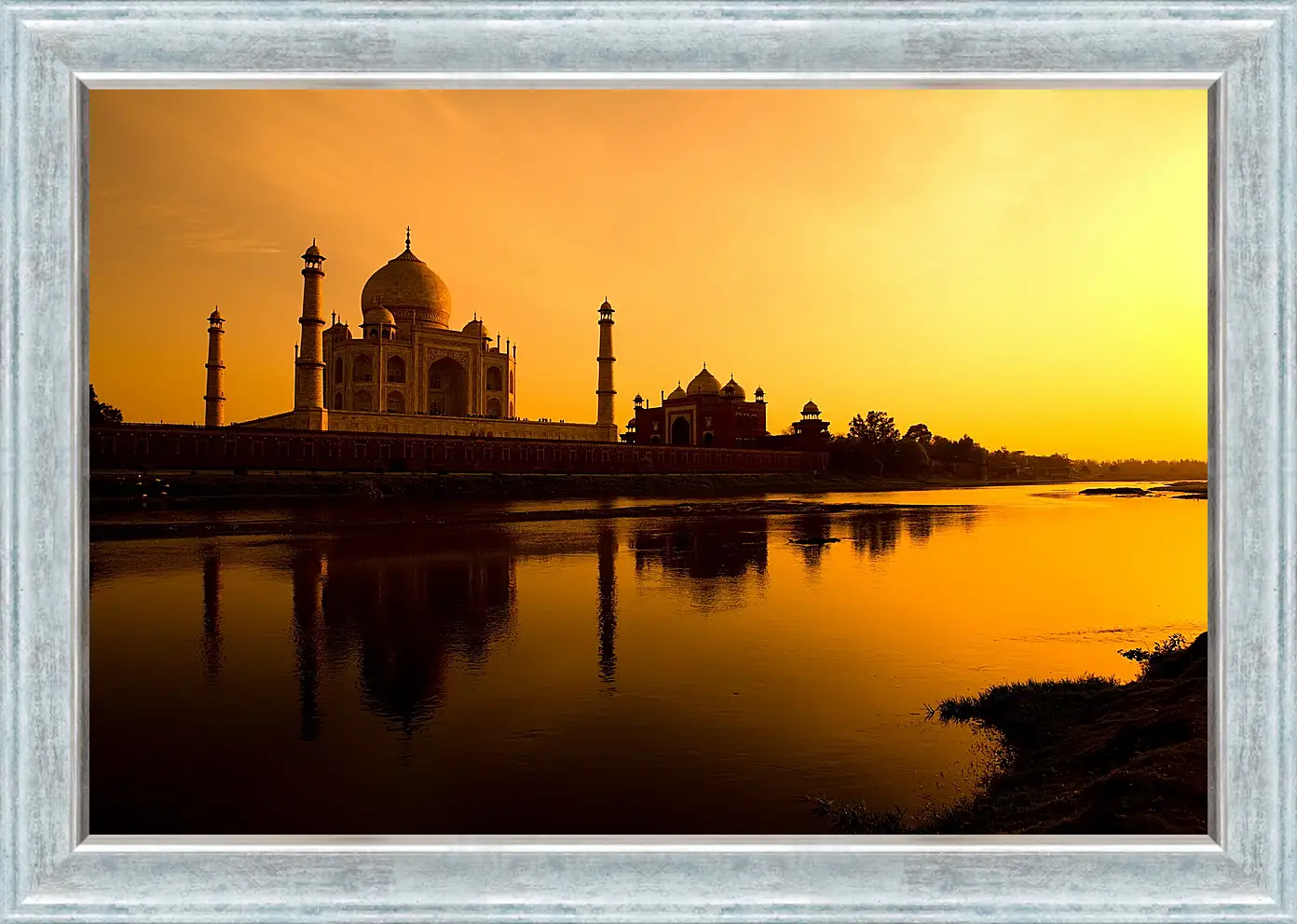 Картина в раме - Taj Mahal