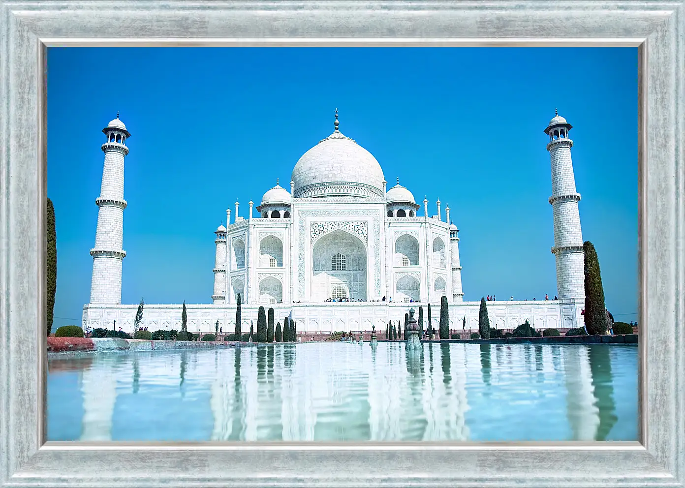 Картина в раме - Taj Mahal