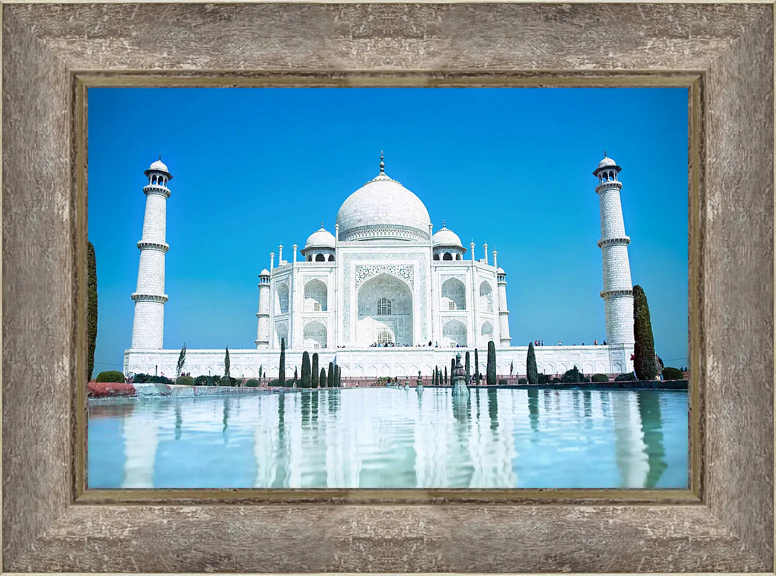 Картина в раме - Taj Mahal