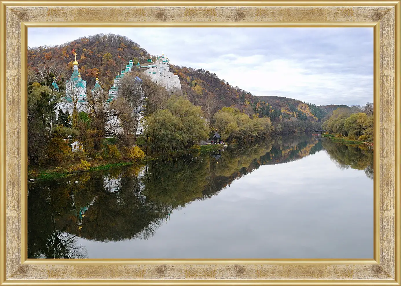 Картина в раме - Святогорск Украина
