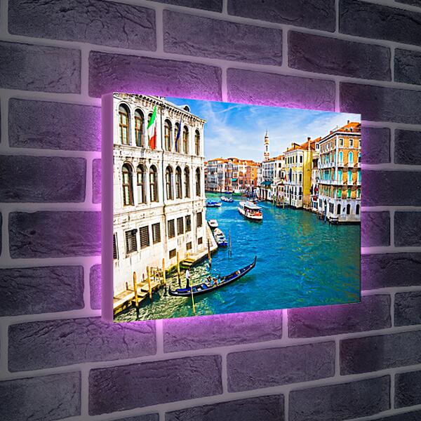 Лайтбокс световая панель - Италия. Венеция.