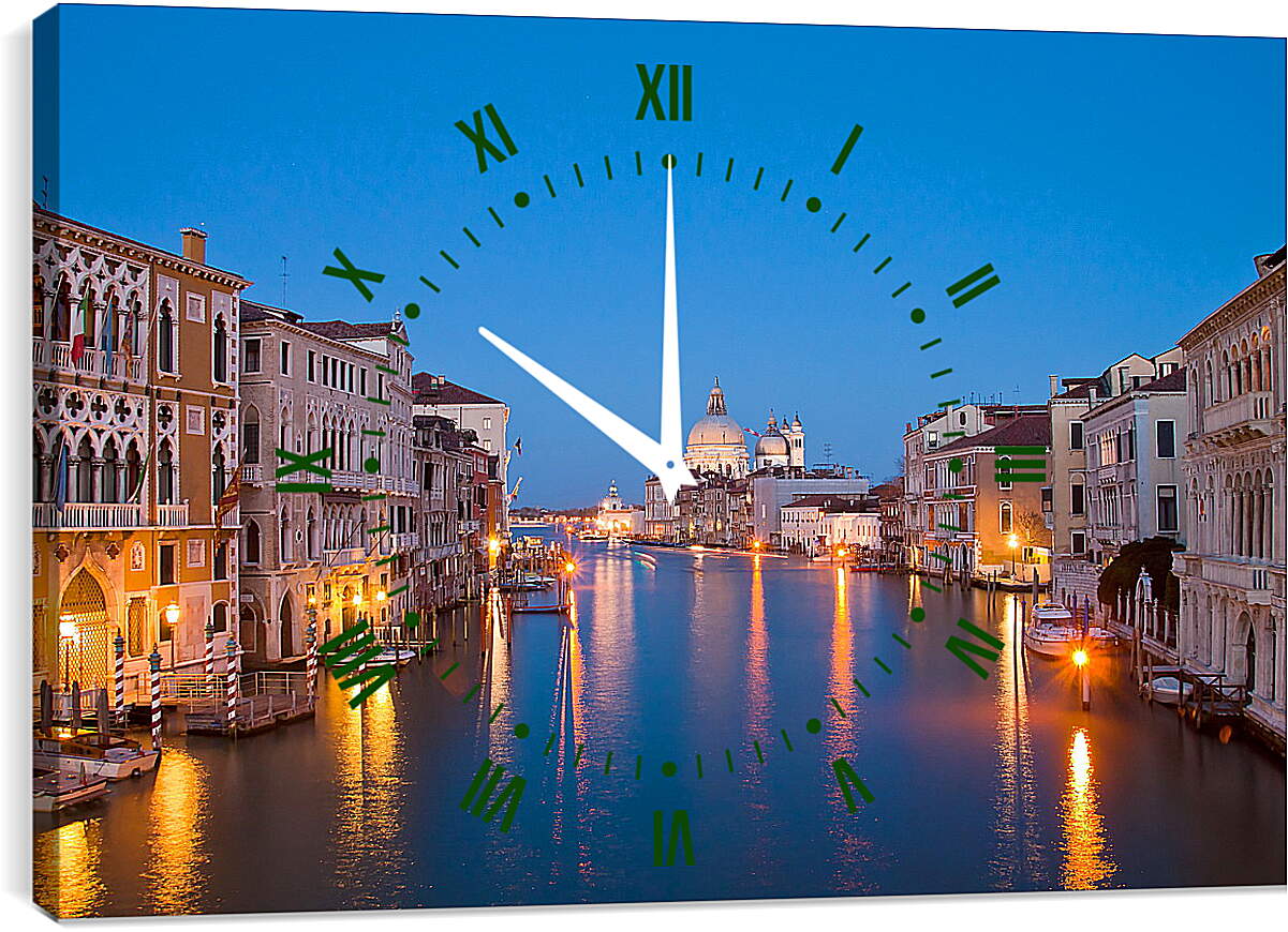Часы картина - Италия. Венеция.