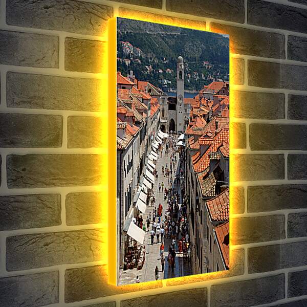 Лайтбокс световая панель - Столица Хорватии
