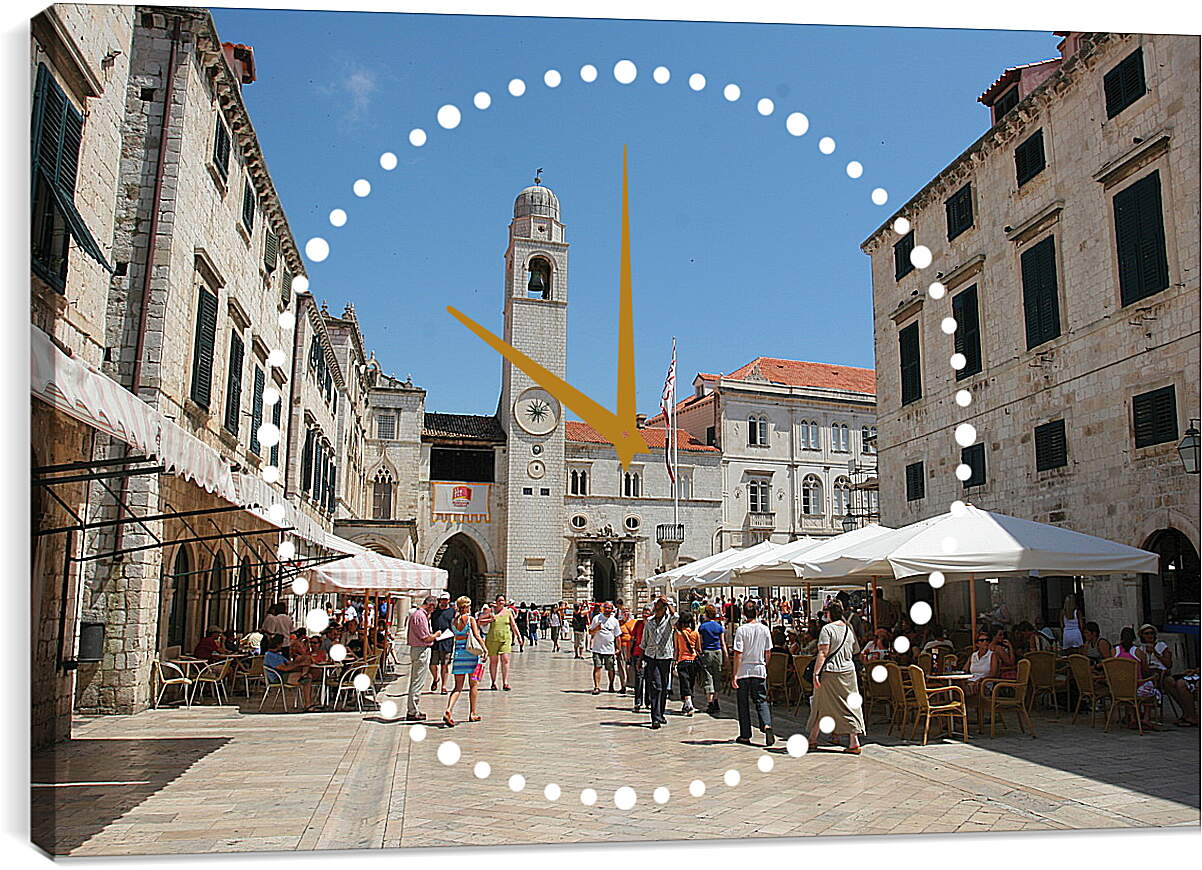 Часы картина - Загреб Хорватия
