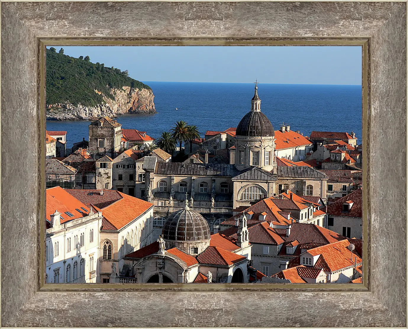 Картина в раме - Хорватия Загреб
