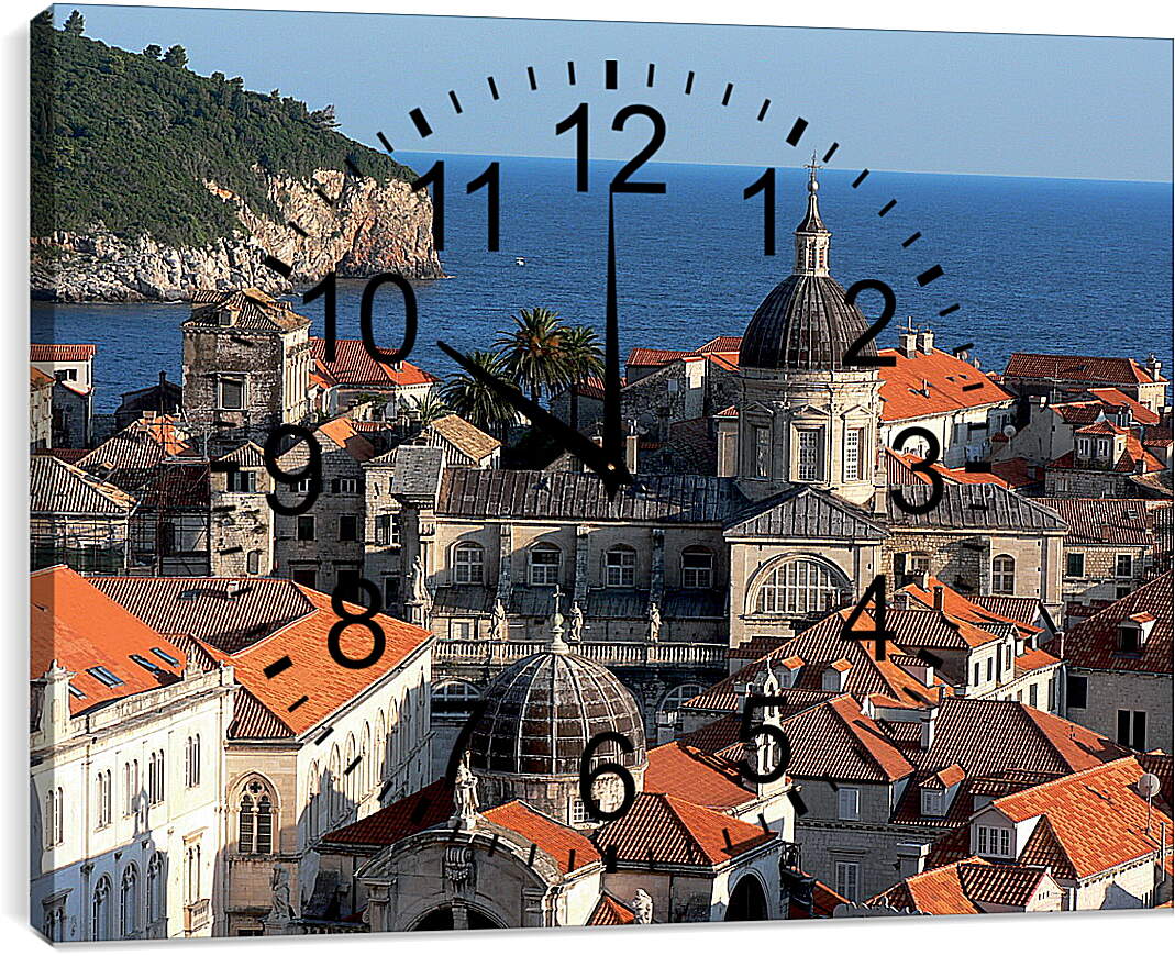 Часы картина - Хорватия Загреб
