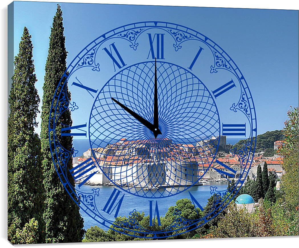 Часы картина - Загреб
