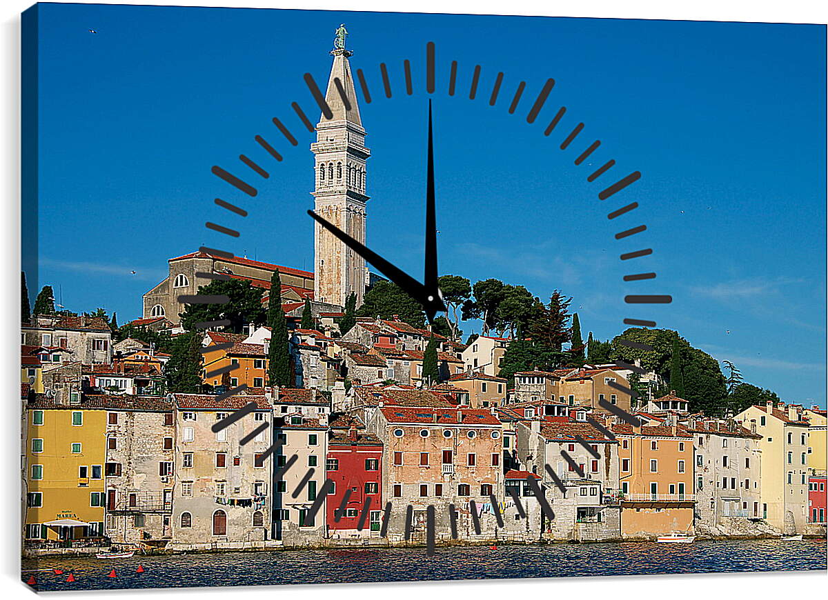 Часы картина - Ровинь Хорватия
