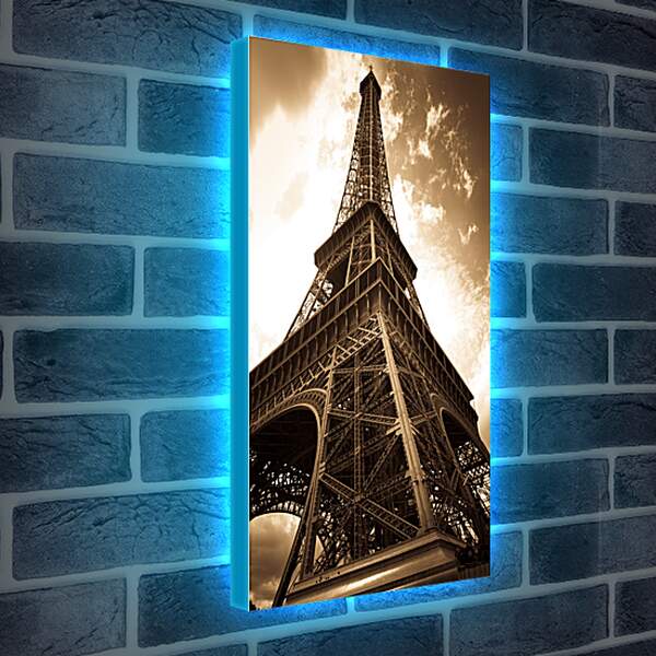 Лайтбокс световая панель - Эйфелева Башня Париж

