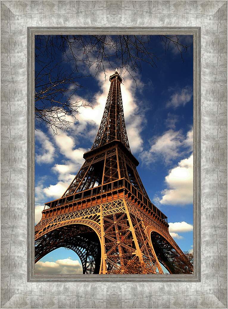 Картина в раме - Эйфелева башня Париж
