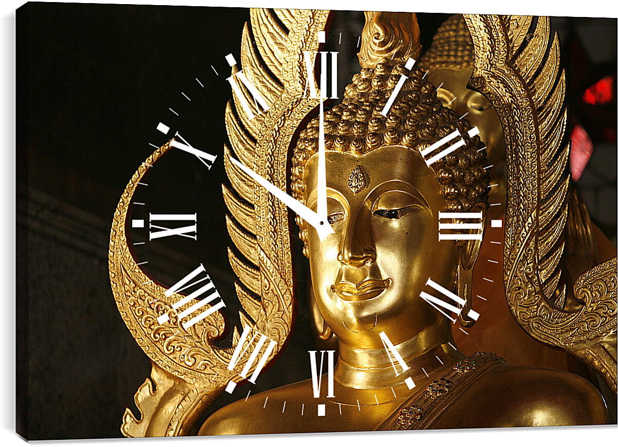 Часы картина - Будда
