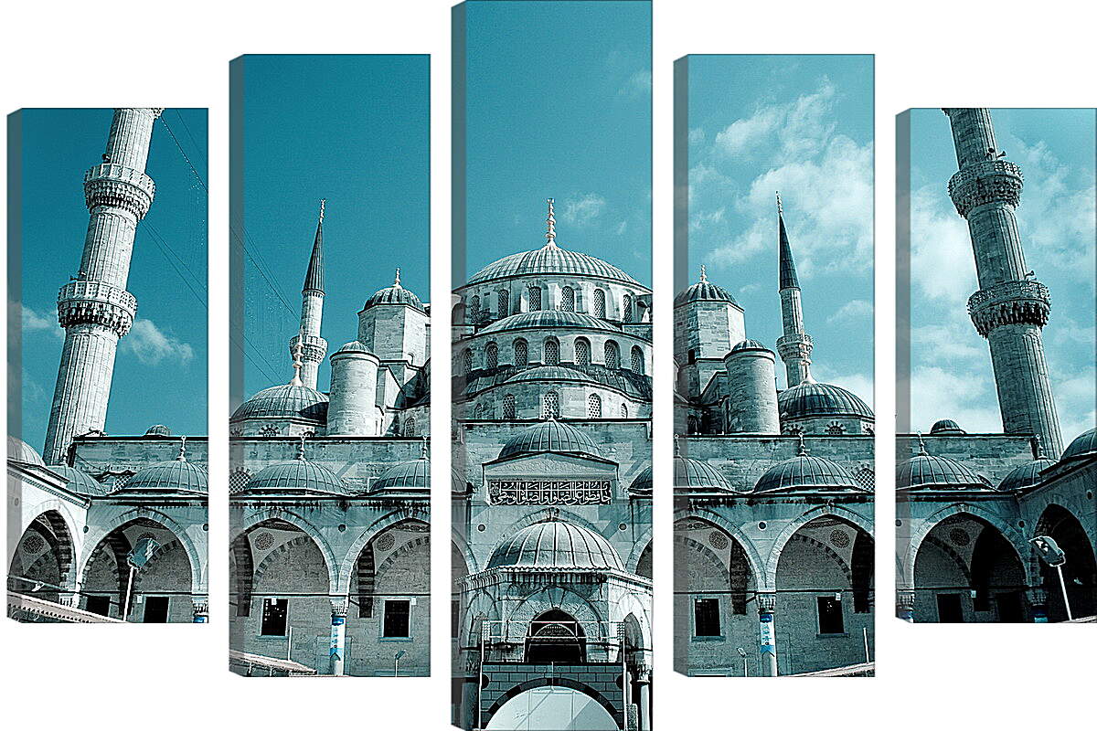Модульная картина - Grand Mosque. Дубай