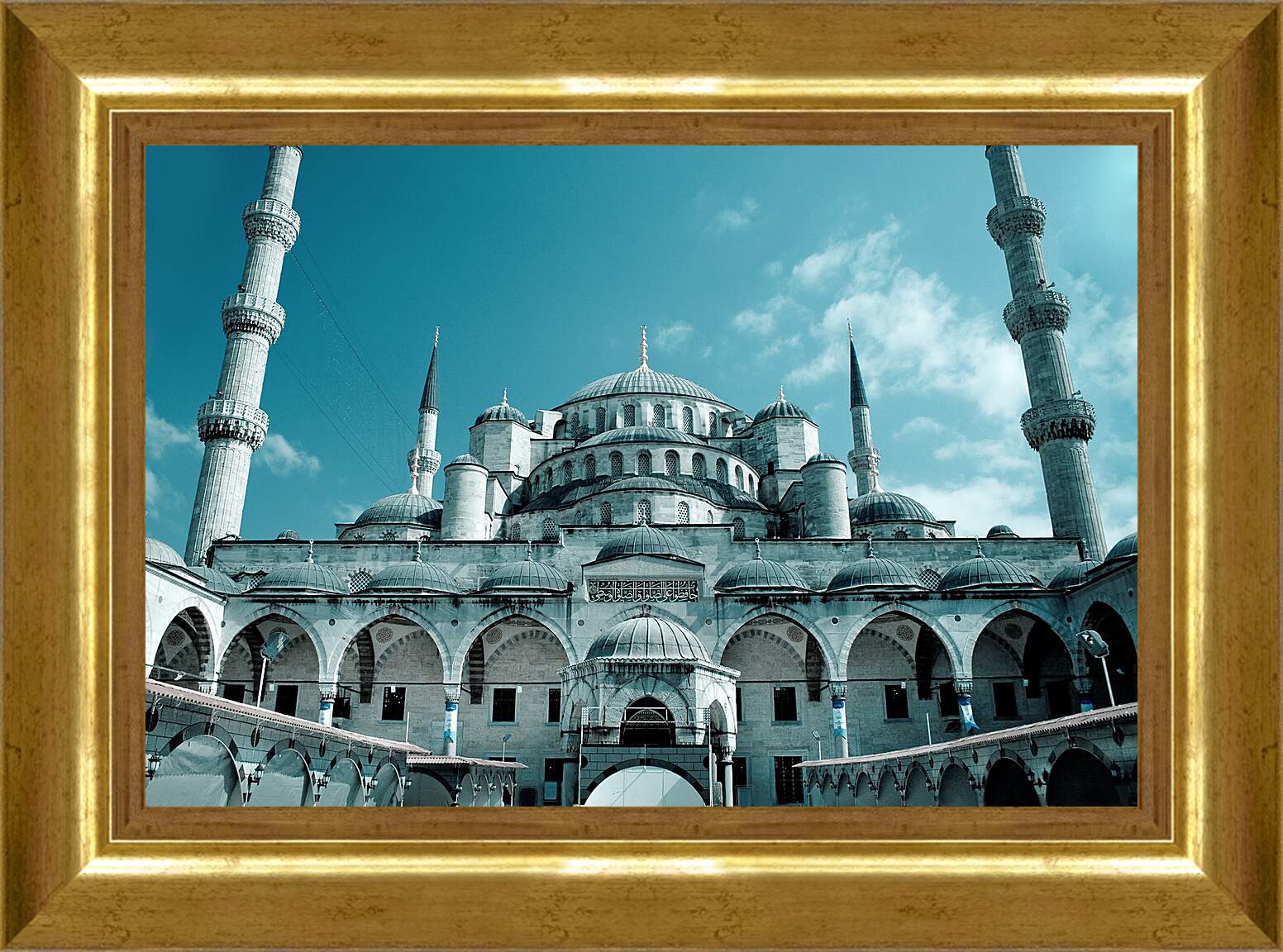 Картина в раме - Grand Mosque. Дубай