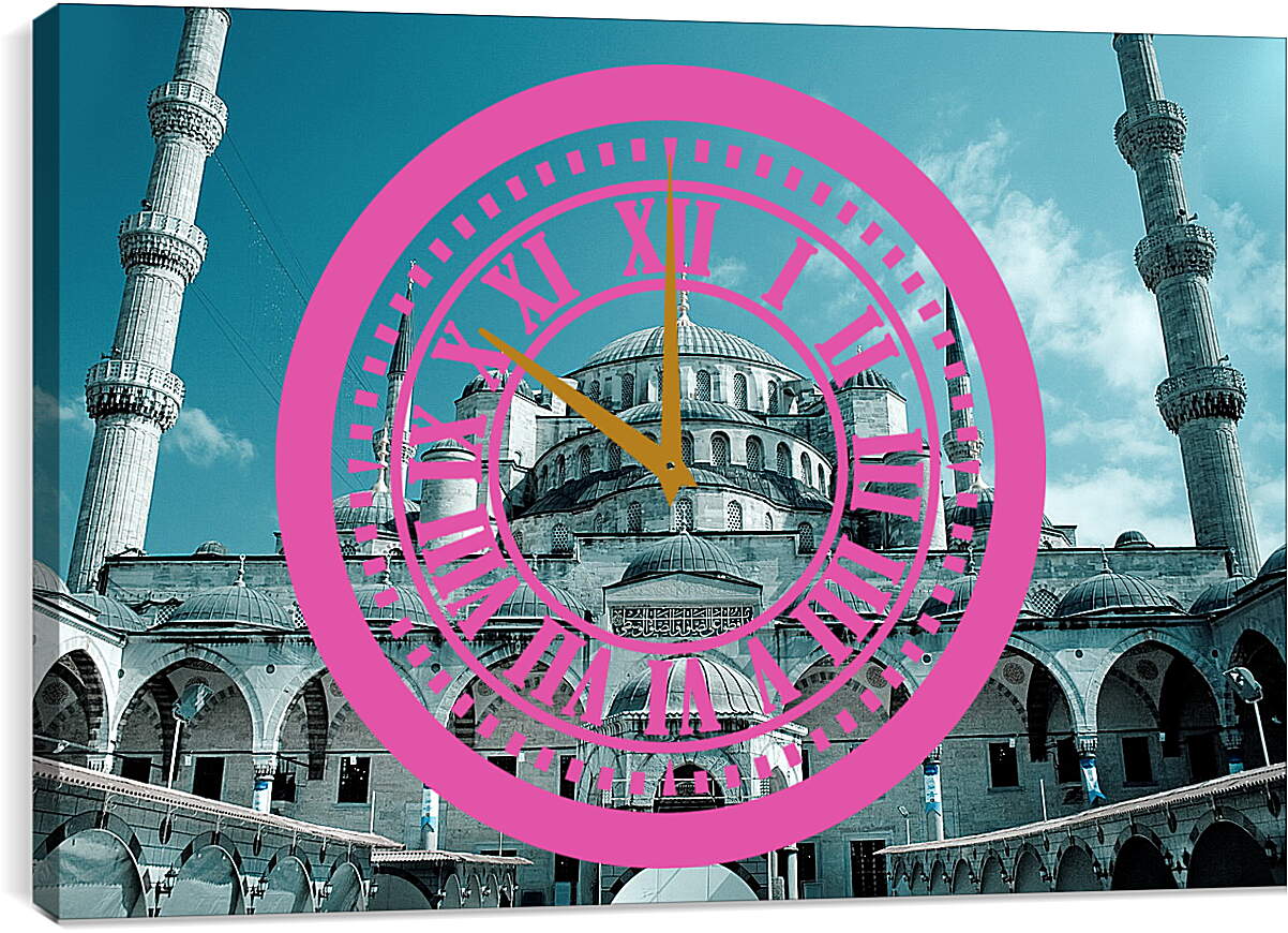 Часы картина - Grand Mosque. Дубай