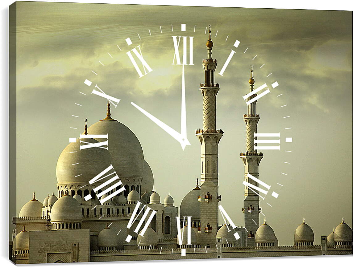Часы картина - Мечеть Grand Mosque