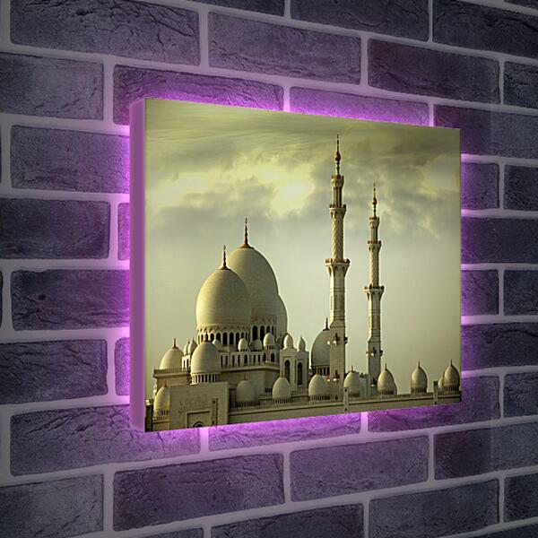 Лайтбокс световая панель - Мечеть Grand Mosque