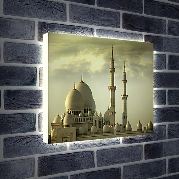Лайтбокс световая панель - Мечеть Grand Mosque