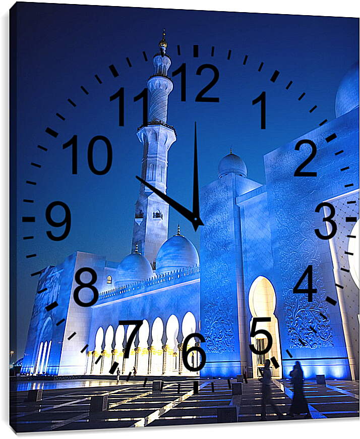 Часы картина - Мечеть Grand Mosque
