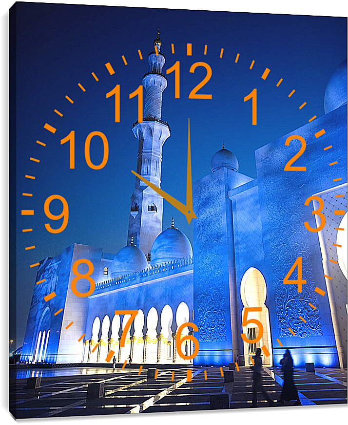 Часы картина - Мечеть Grand Mosque

