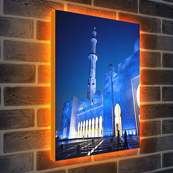 Лайтбокс световая панель - Мечеть Grand Mosque
