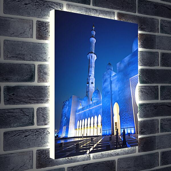 Лайтбокс световая панель - Мечеть Grand Mosque
