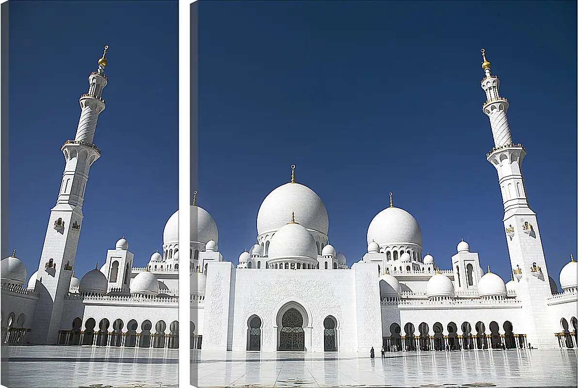 Модульная картина - Дубай Мечеть Grand Mosque
