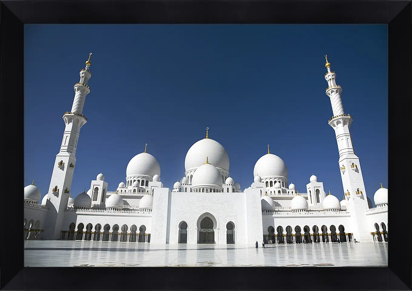 Картина в раме - Дубай Мечеть Grand Mosque
