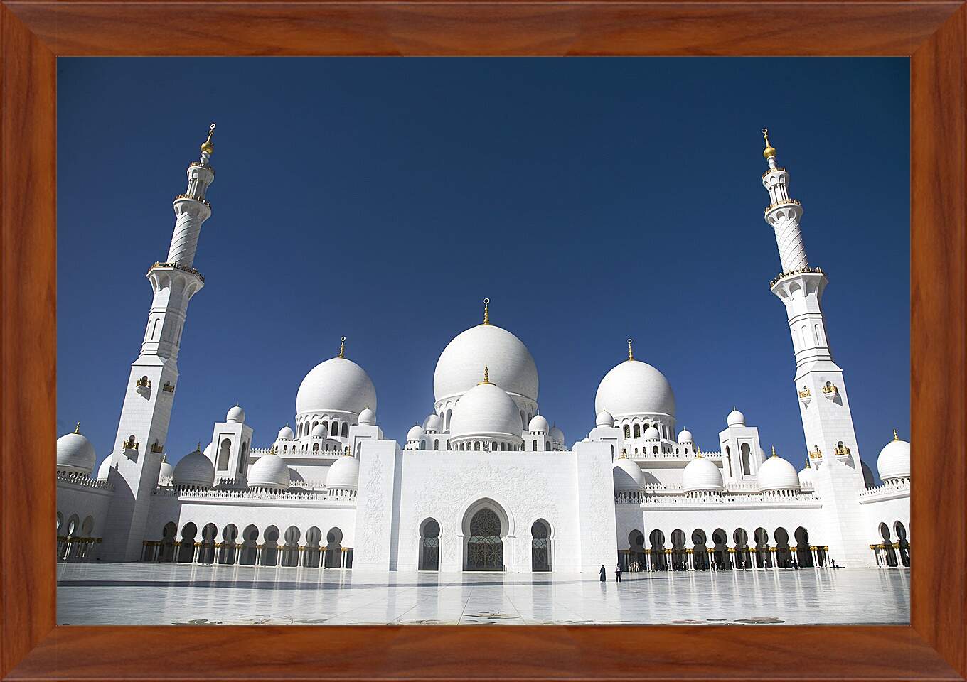 Картина в раме - Дубай Мечеть Grand Mosque
