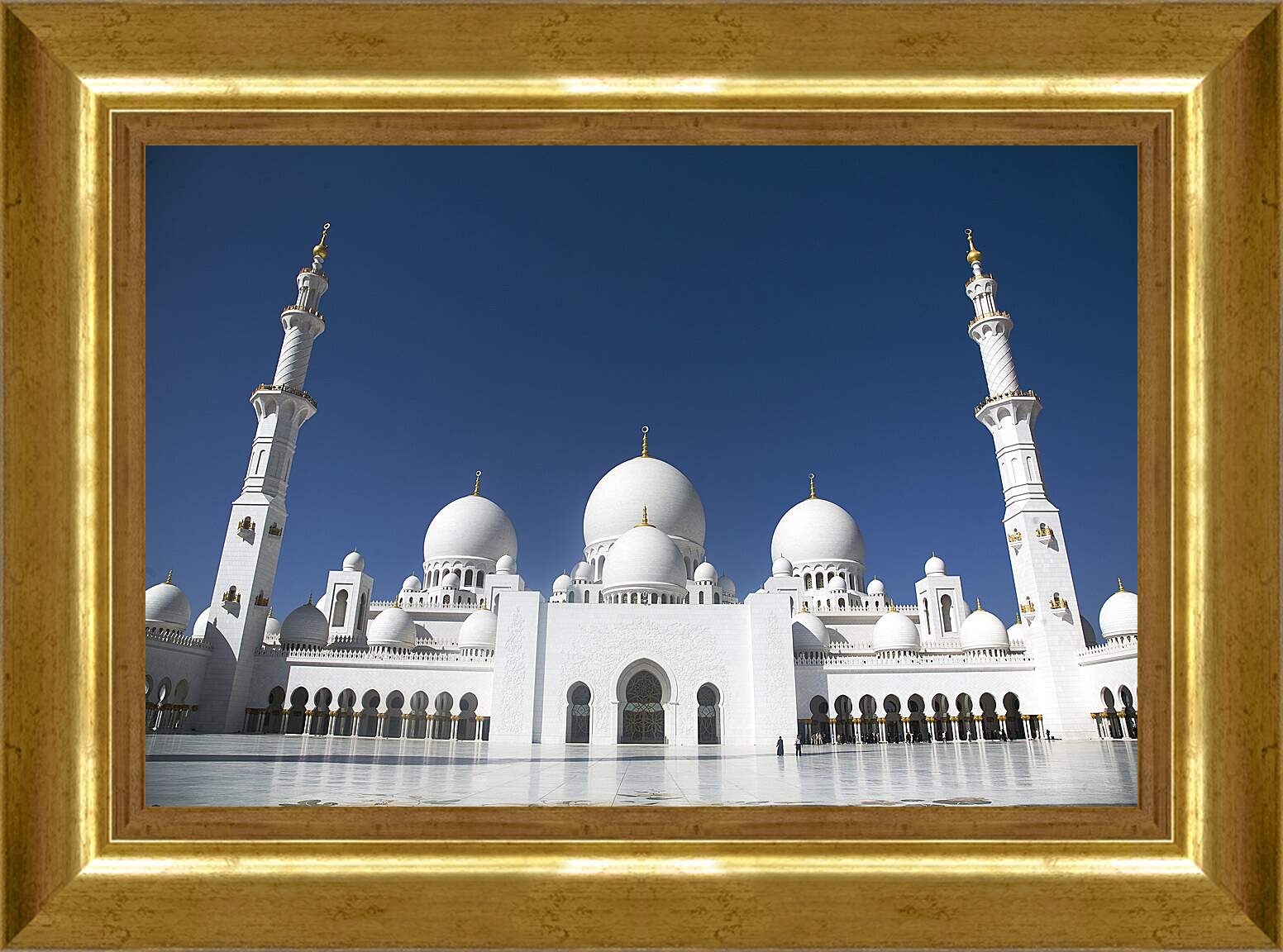 Картина в раме - Дубай Мечеть Grand Mosque
