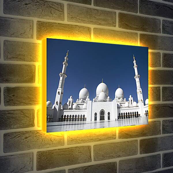 Лайтбокс световая панель - Дубай Мечеть Grand Mosque
