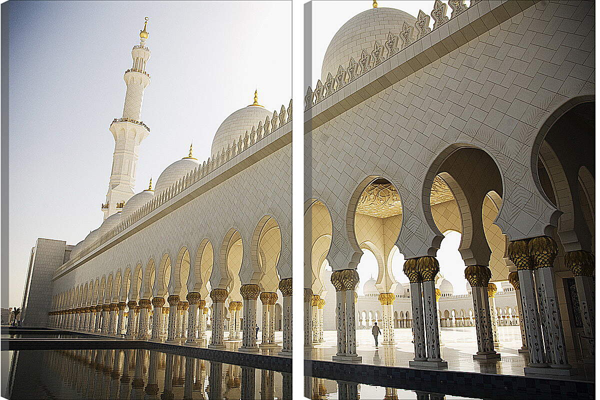 Модульная картина - Grand Mosque
