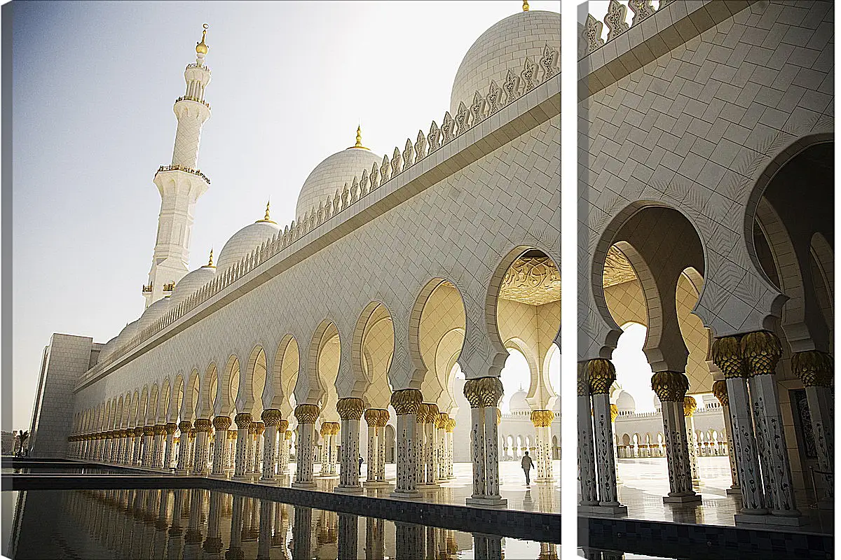 Модульная картина - Grand Mosque
