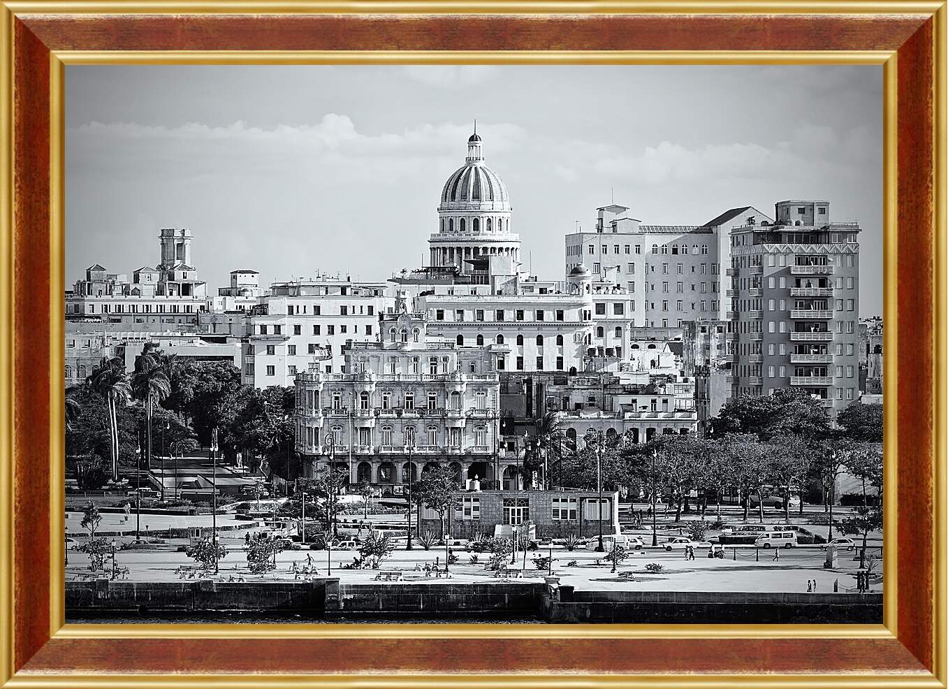Картина в раме - Гавана