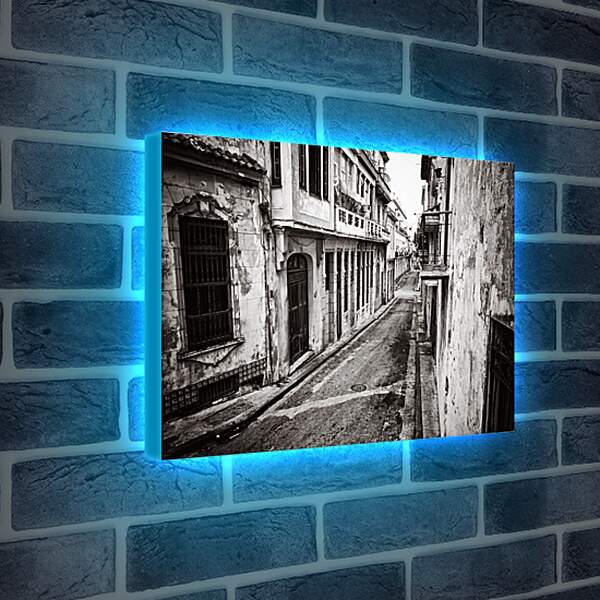 Лайтбокс световая панель - Улица Гаваны