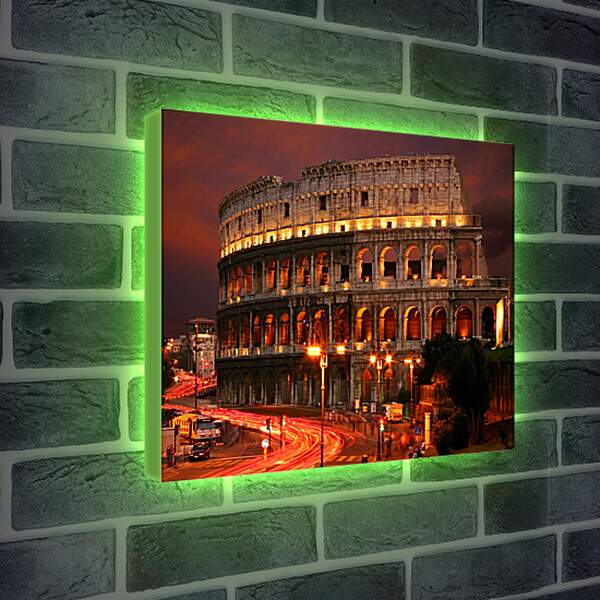 Лайтбокс световая панель - Рим. Колизей.