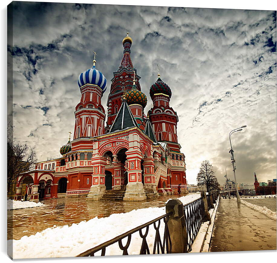 Постер и плакат - Москва Храм

