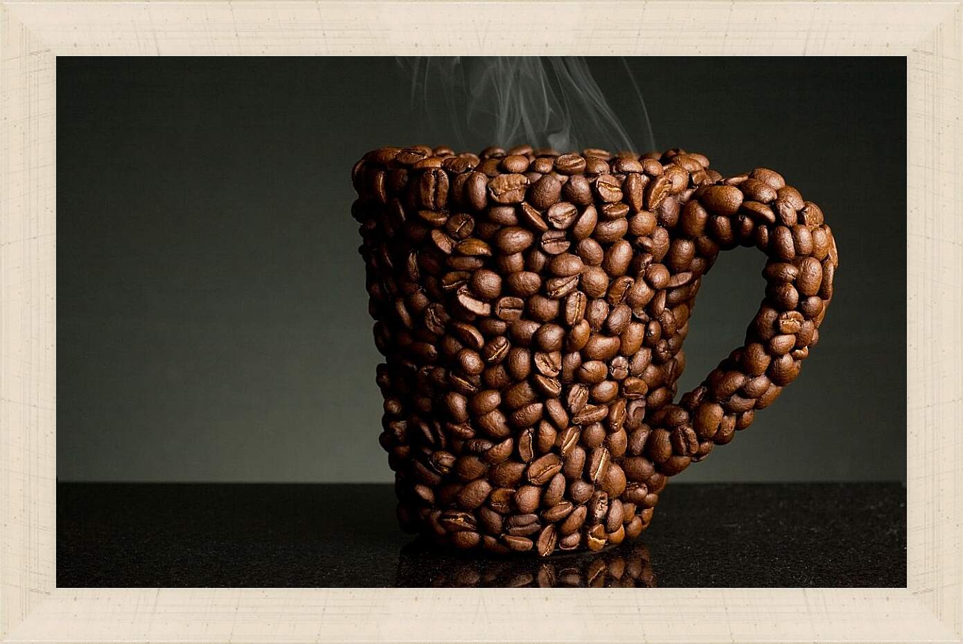 Картина в раме - Чашка кофе