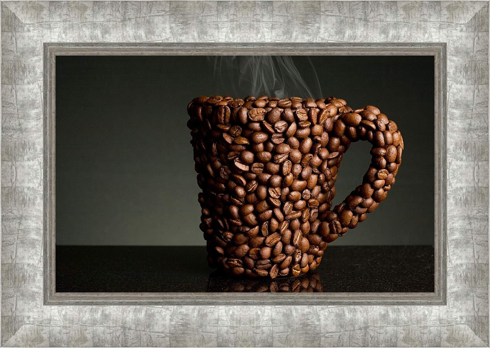 Картина в раме - Чашка кофе