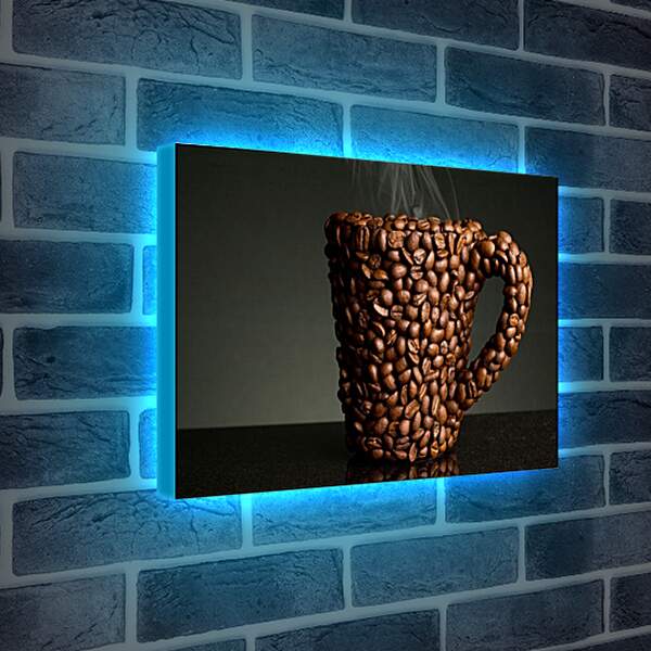 Лайтбокс световая панель - Чашка кофе