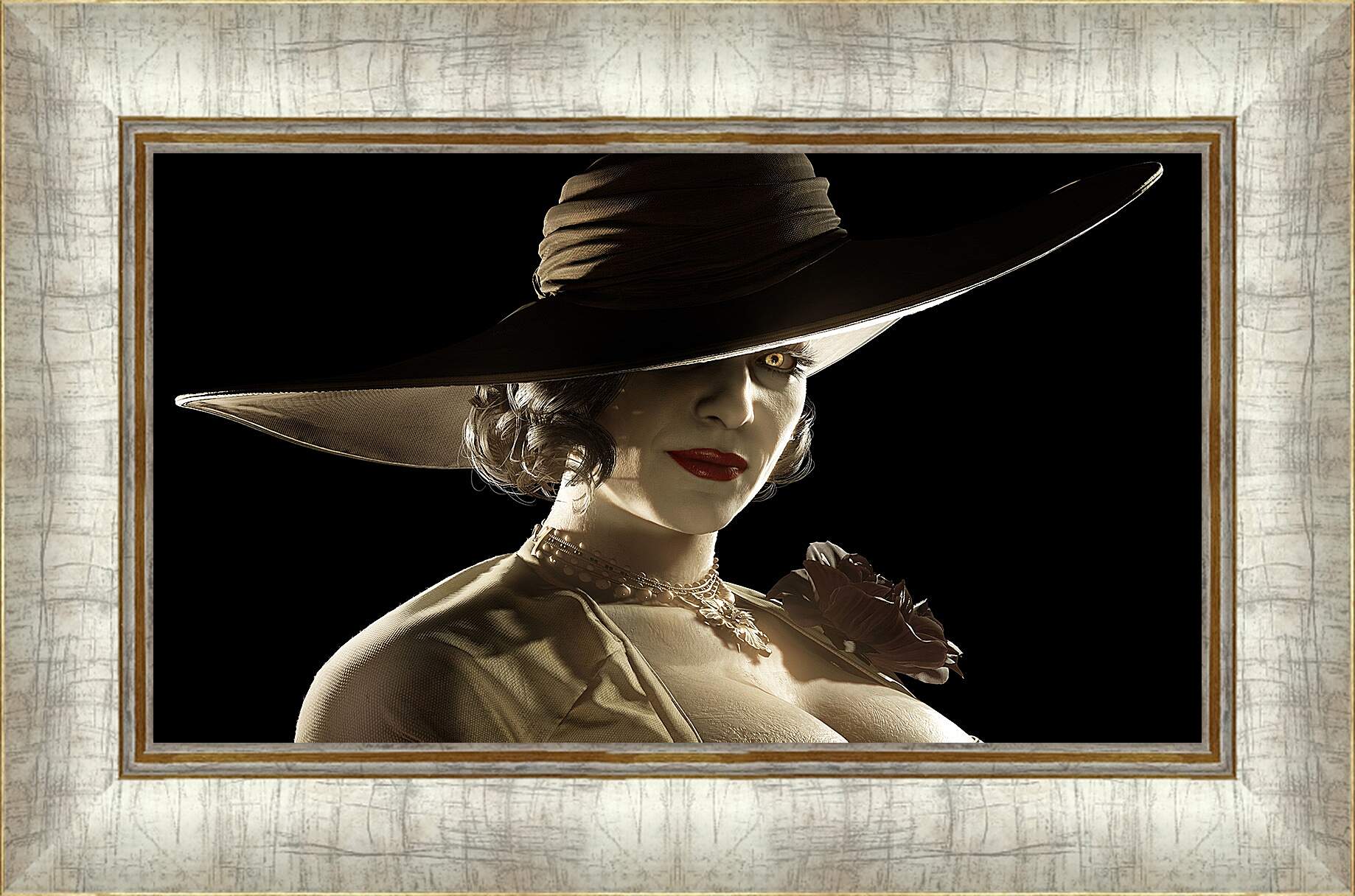 Картина в раме - Леди Димитреску. Resident Evil Village