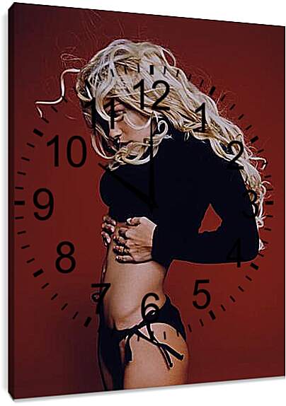 Часы картина - Pamela Anderson - Памела Андерсон
