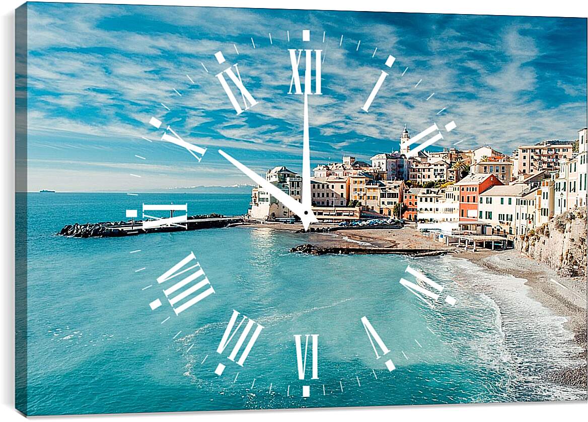 Часы картина - Италия. Море