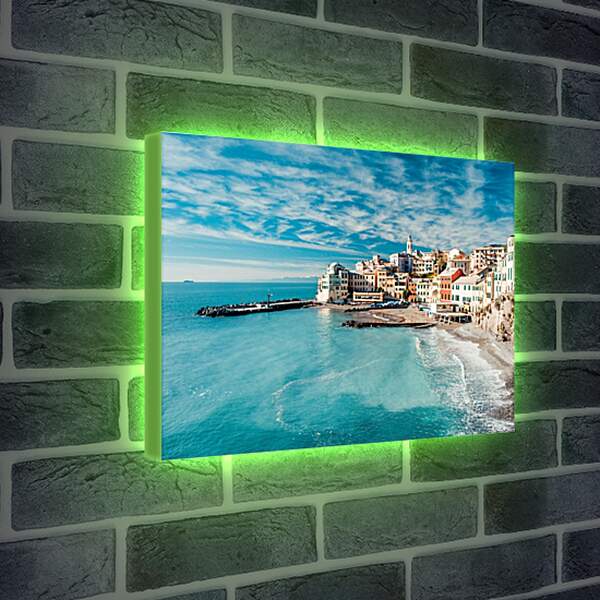 Лайтбокс световая панель - Италия. Море