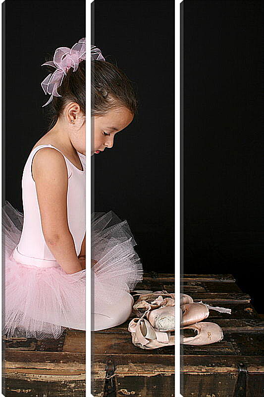 Модульная картина - Юная балерина